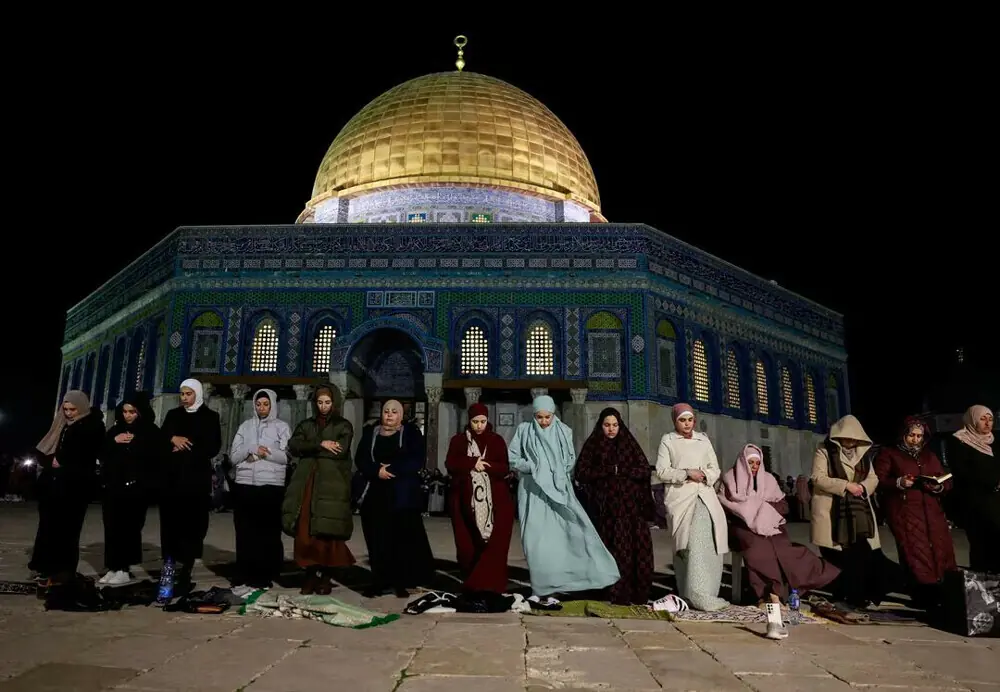 Israel permits 10,000 West Bank Palestinians for Friday prayers at Al Aqsa mosque