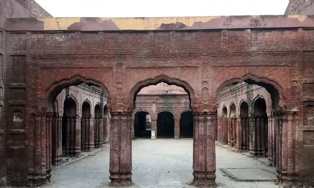 All buildings, monuments being preserved