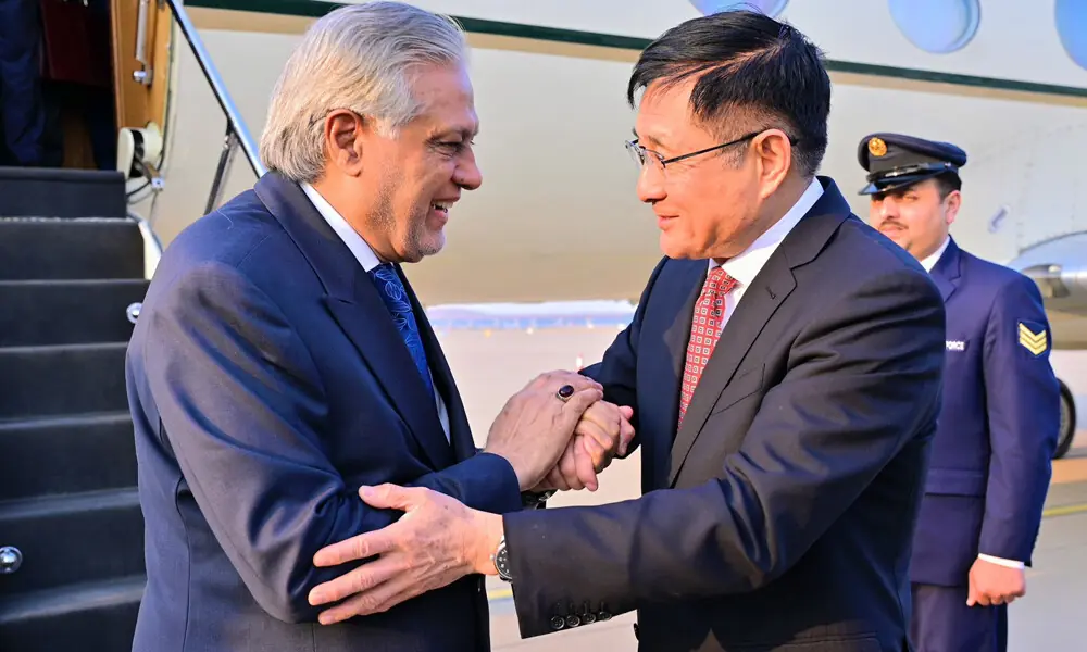 China vows closer strategic coordination with Pakistan on Iran crisis amid Dar visit