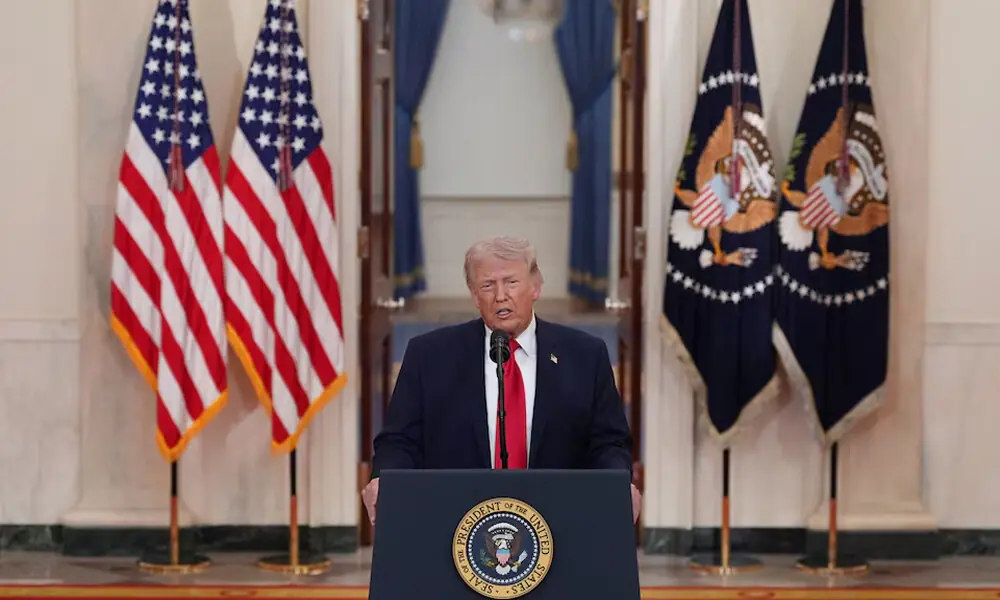 Trump tells wary public in prime-time address that Iran war goals nearly accomplished