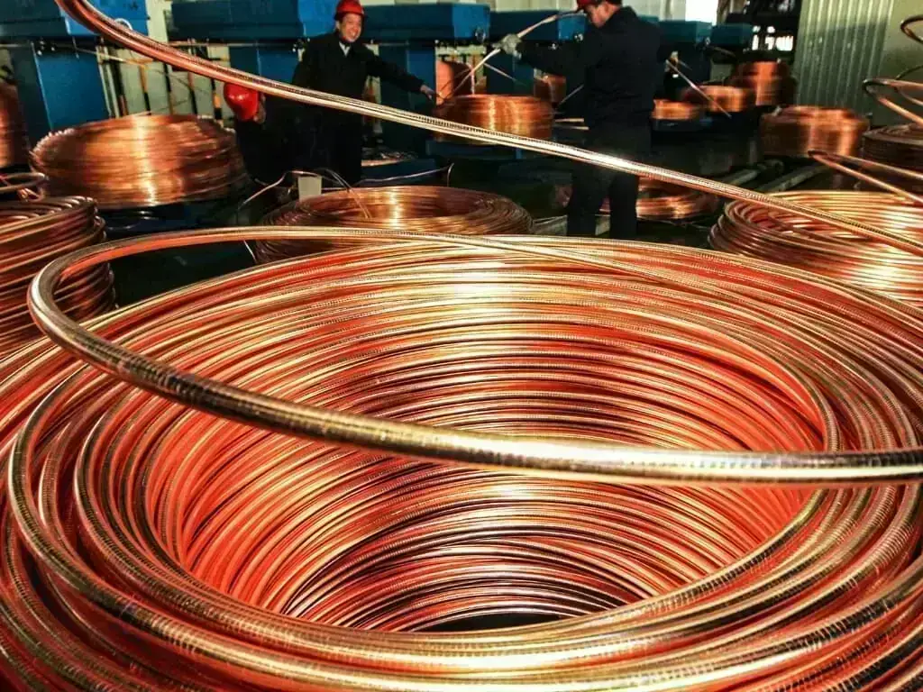Copper falls as hopes for quick end to Iran war fade