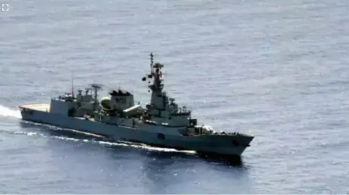 Navy inducts advanced corvette