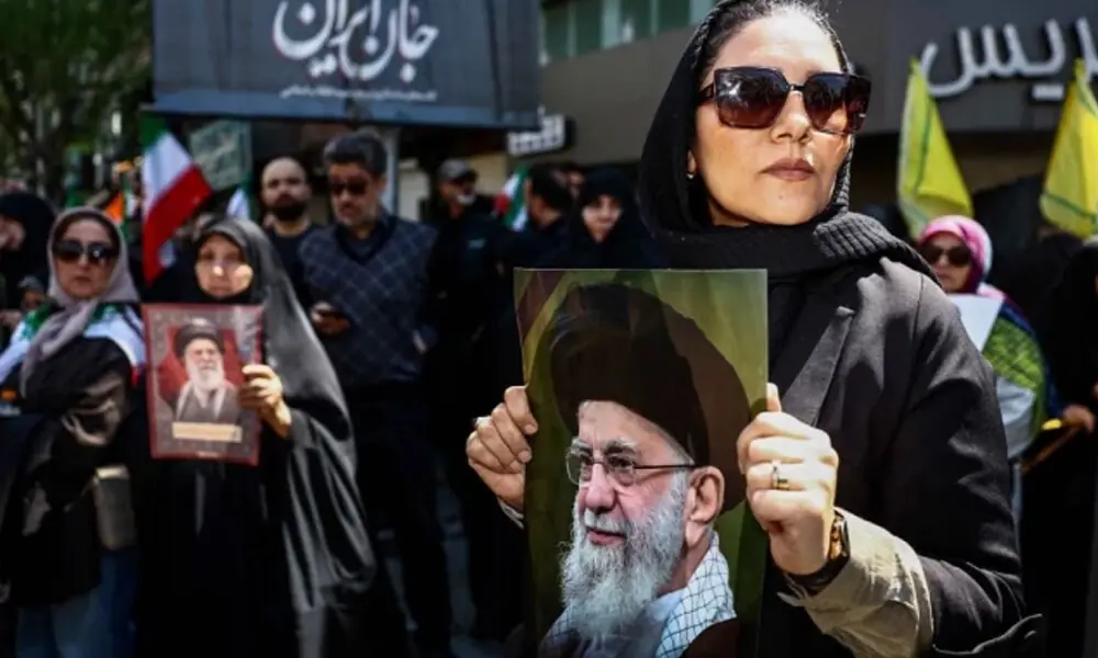 Iranians pay tribute to Ali Khamenei weeks after killing
