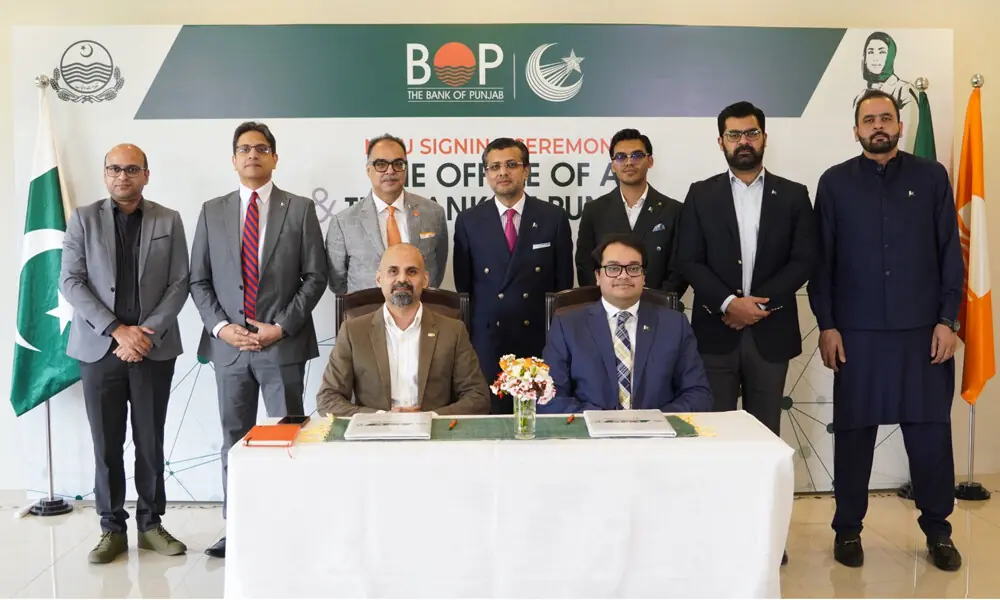 Punjab’s AI office, BoP sign MoU