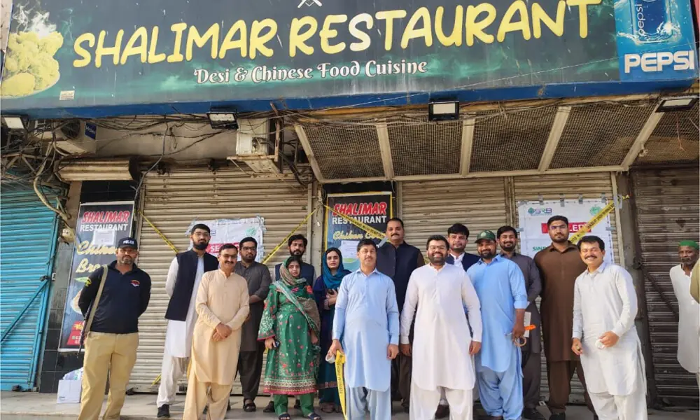 SRB seals restaurant for failing to get registered