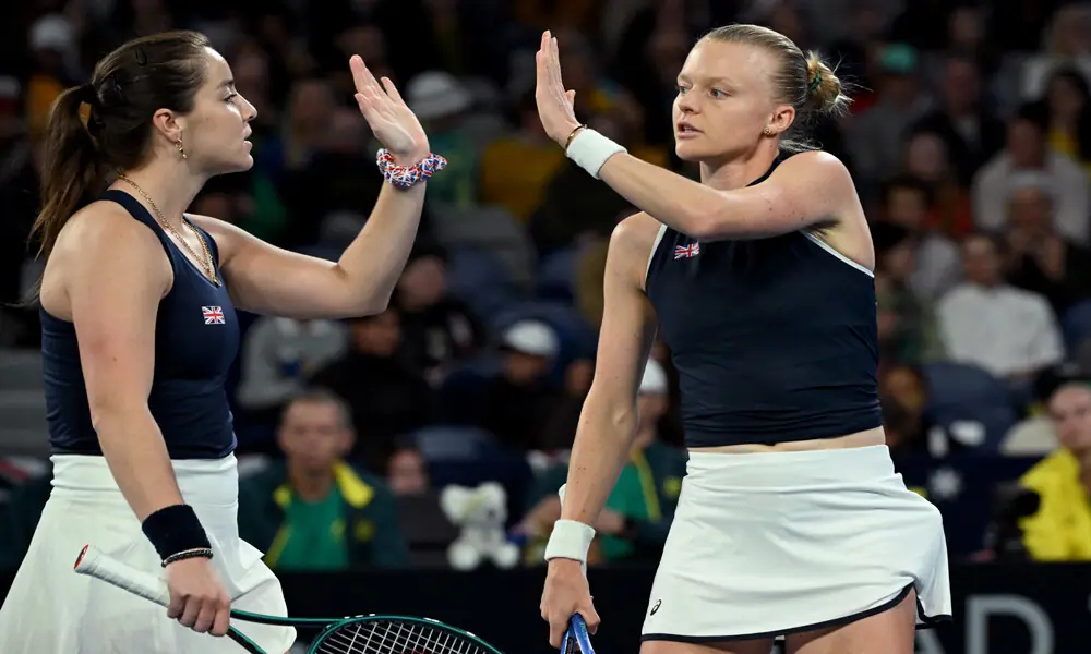 Britain storm into Billie Jean King Cup finals with Australia thumping