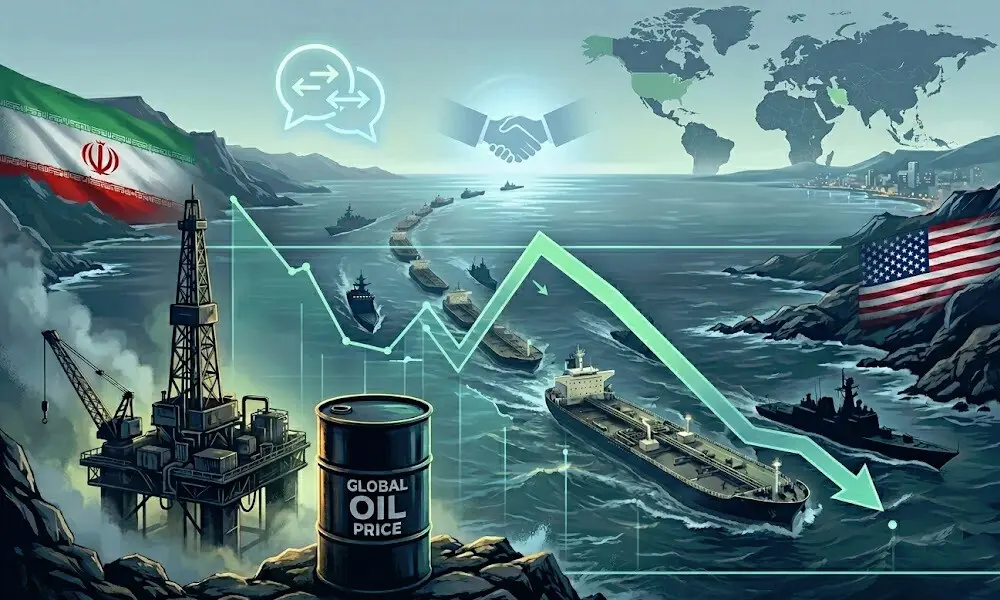 Oil prices drop on hope of more talks between US and Iran