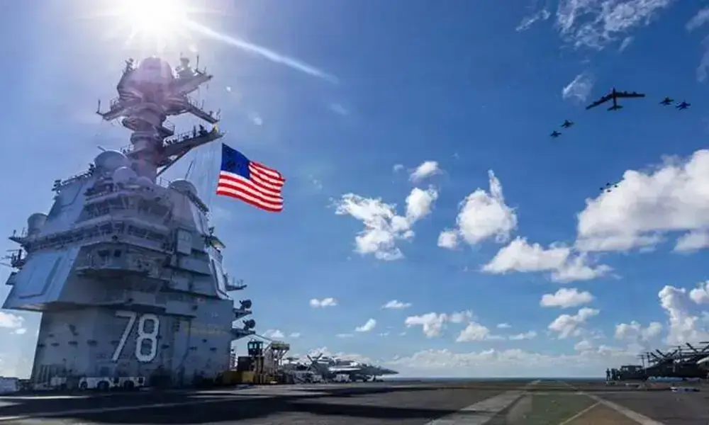 US Iran blockade involves over 10,000 military personnel, and ships, planes