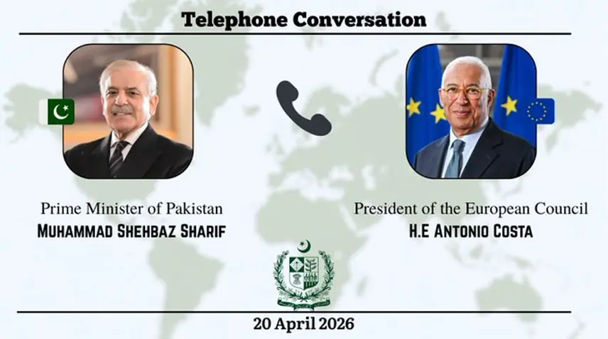 PM Shehbaz discusses Middle East peace efforts with EU chief