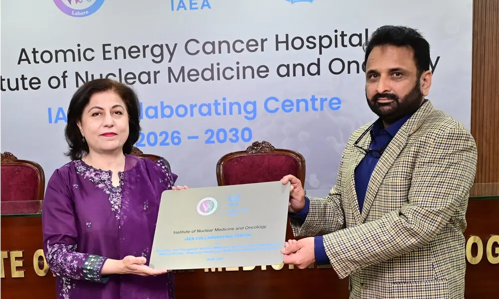 Ties scaled up: PAEC presents ‘IAEA CC’ plaque to INMOL