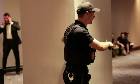 Trump says 'I guess' when asked if he was target of gala attacker