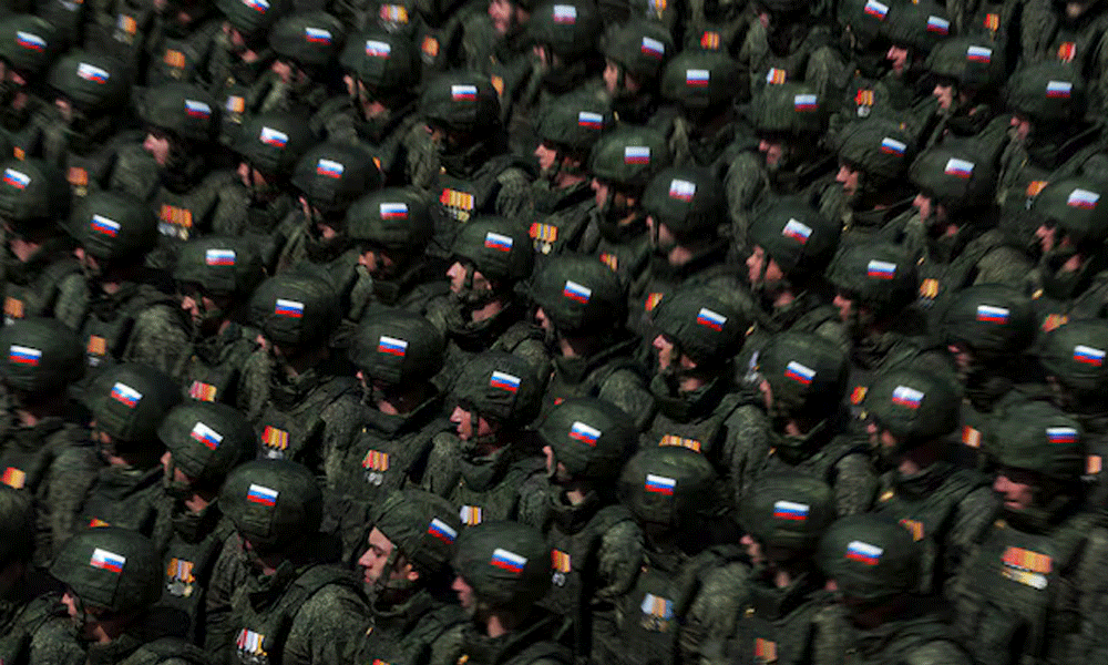 Russia to mark war anniversary with parade, but no equipment