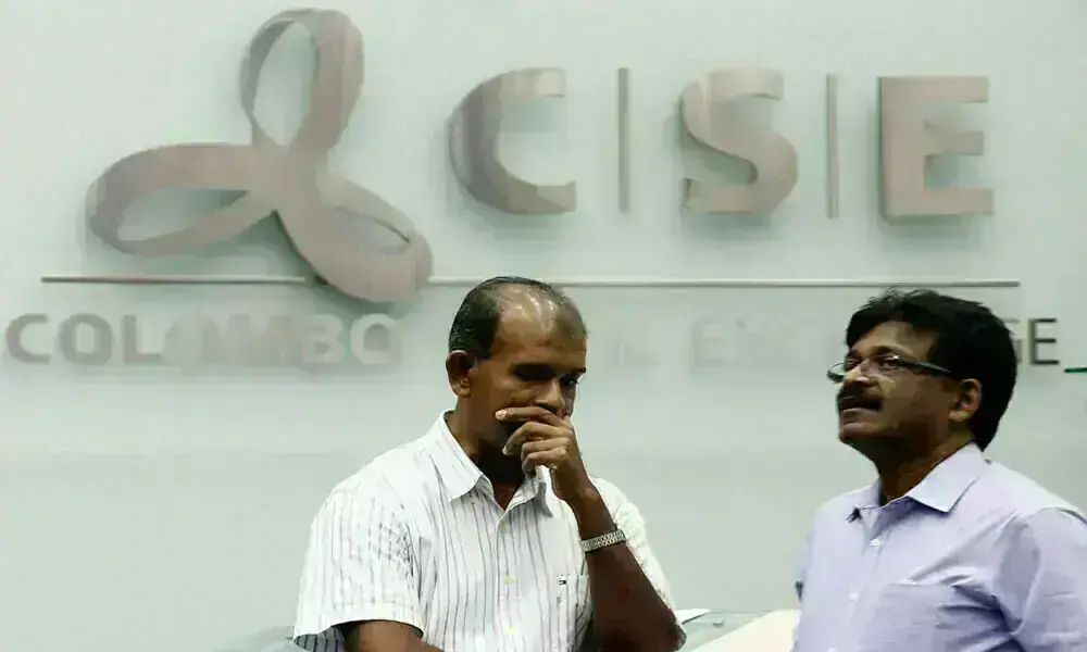 IT, financials lead Sri Lankan shares lower