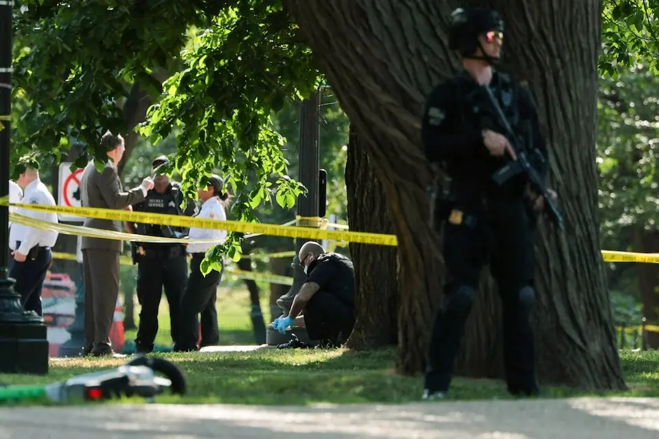 Secret Service says it exchanged gunfire with armed suspect near White House