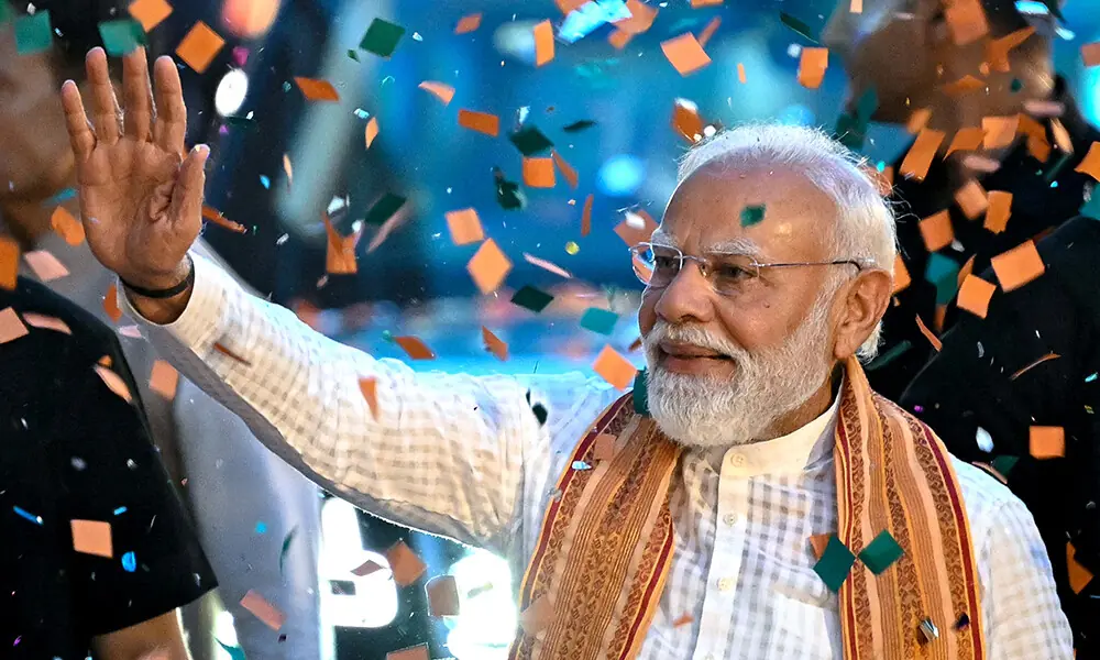 India's Modi expands reach, clinching opposition stronghold