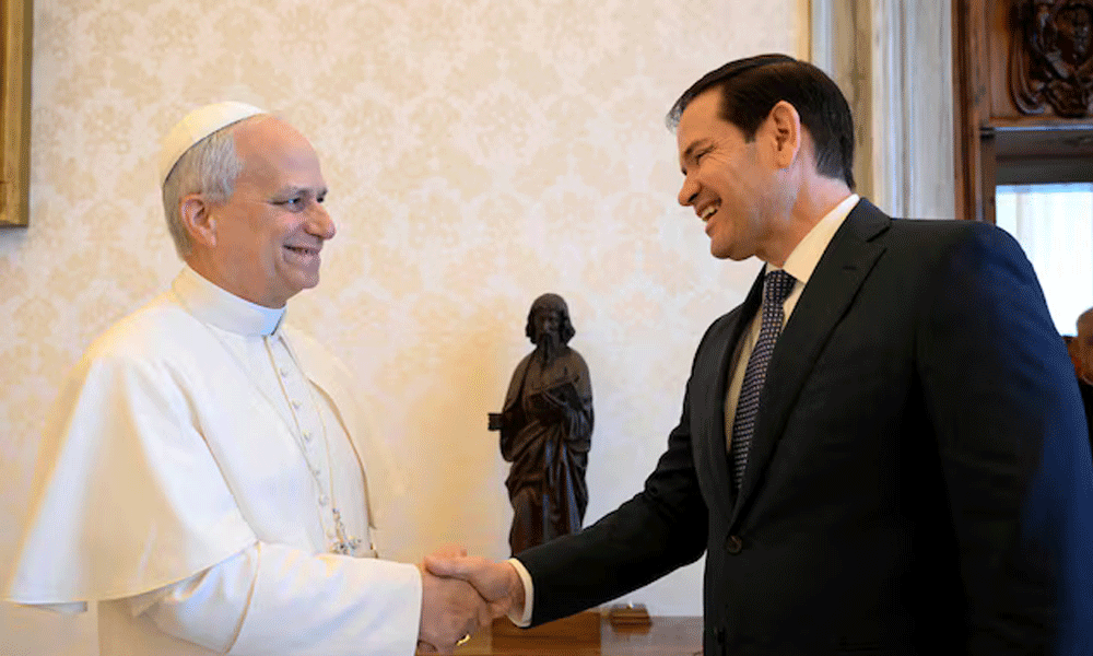 Marco Rubio to meet Pope Leo as Trump keeps up attacks on pontiff