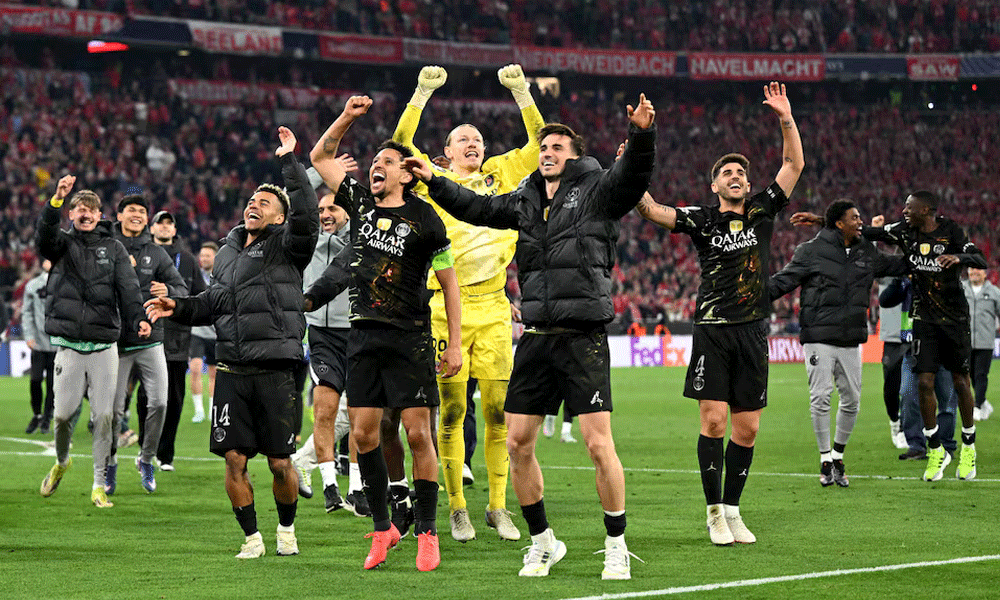 PSG hold Bayern to reach second straight Champions League final