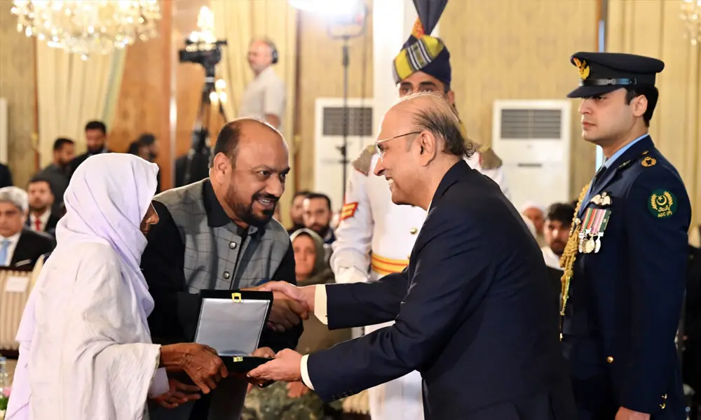 President confers Sitara-e-Imtiaz upon Sindh Home Minister