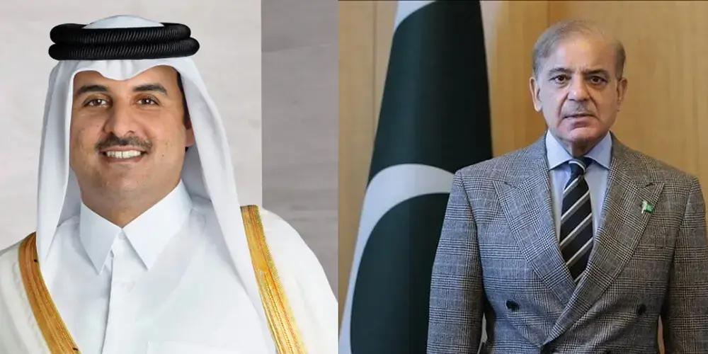 PM Shehbaz, Qatari PM discuss Middle East peace efforts, bilateral ties