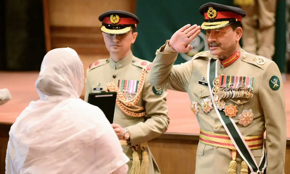 Fight against terrorism to continue till enduring peace: CDF Munir