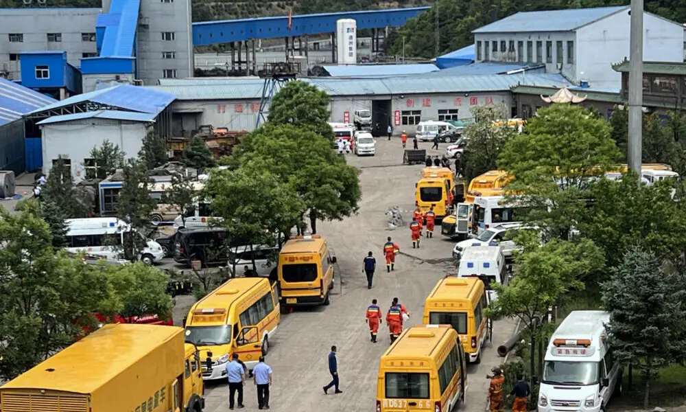 China authorities report 82 dead in coal mine blast