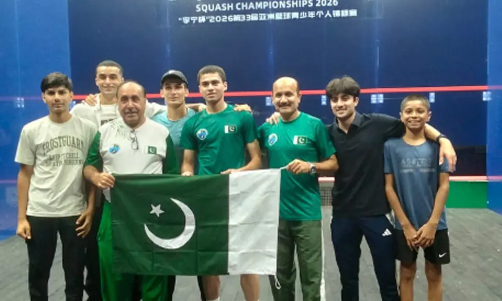 Pakistan wins five medals in Asian Junior Squash Championships
