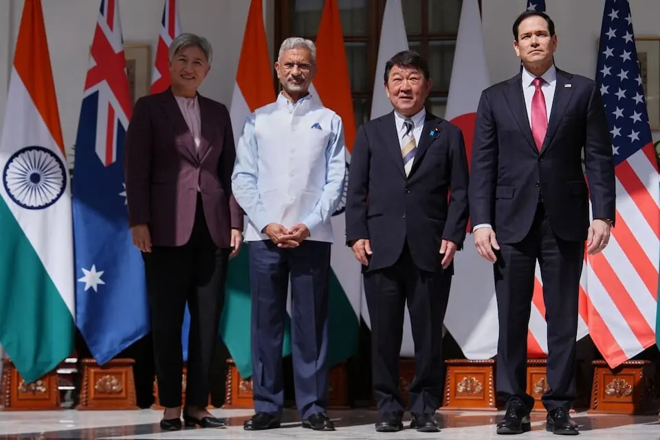 Australia-India-Japan-US Quad urged to address 'connectivity choke points'