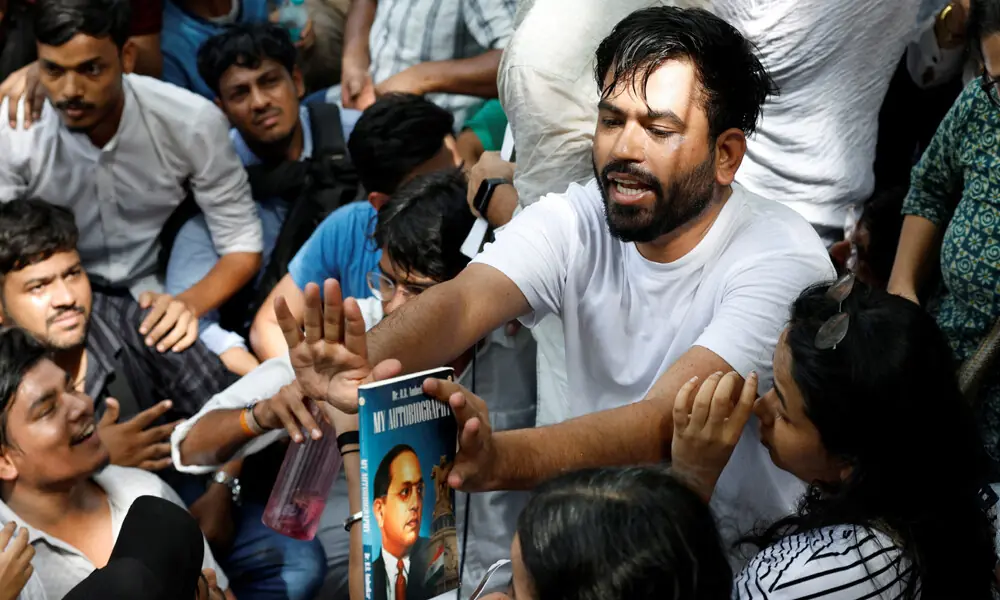 India's 'Cockroach' youth movement founder arrives in New Delhi to protest Modi