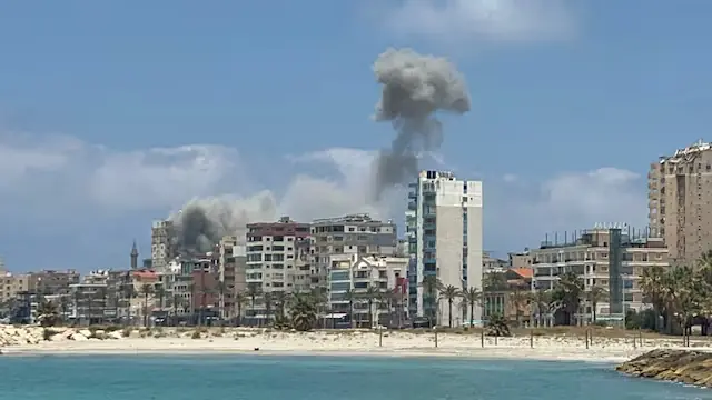 Israel launches deadly strikes on Lebanon's Tyre a