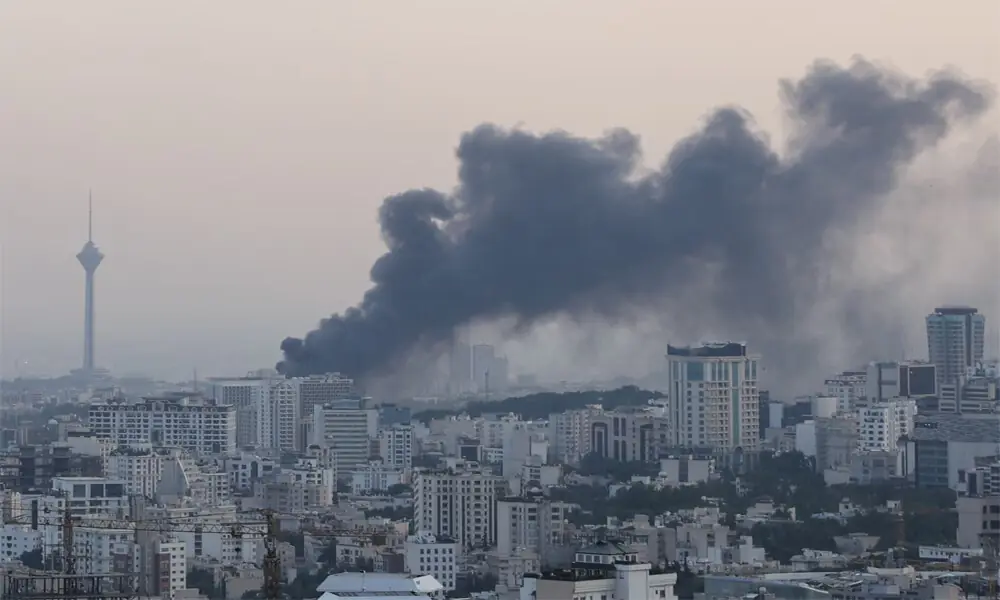 US strikes Iran from south to north