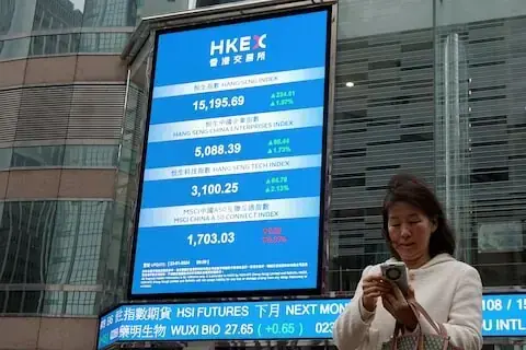 Tech rout drags Asian stocks to 3-month trough