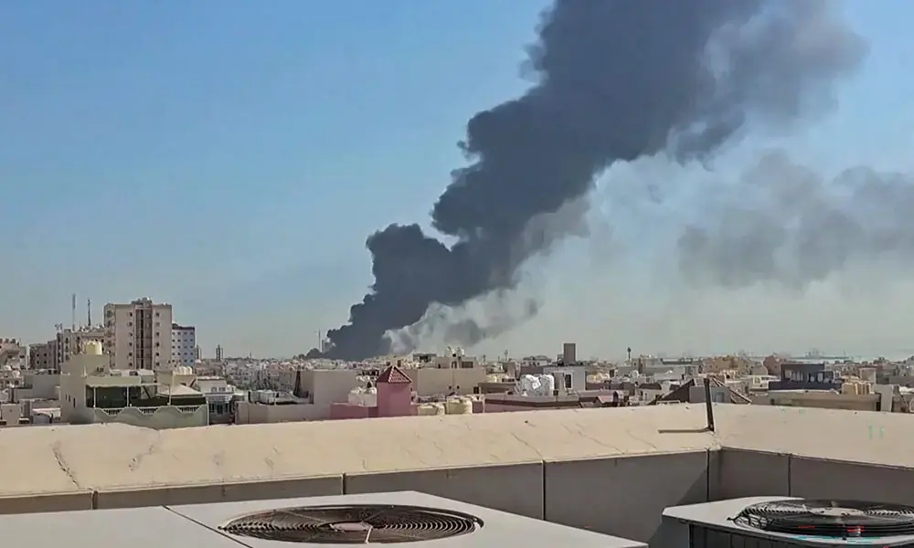 Kuwait says Iranian strike hits Chinese company building, kills 1