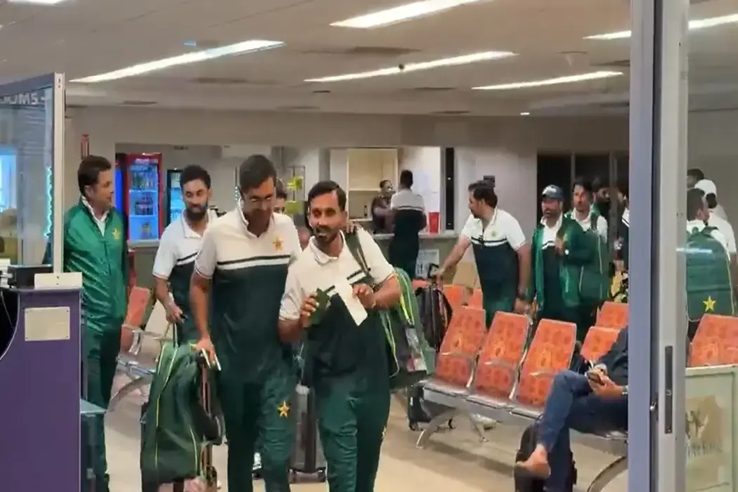 پاکستان کا ٹیسٹ اسکواڈ ویسٹ انڈیز سے انگلینڈ روانہ