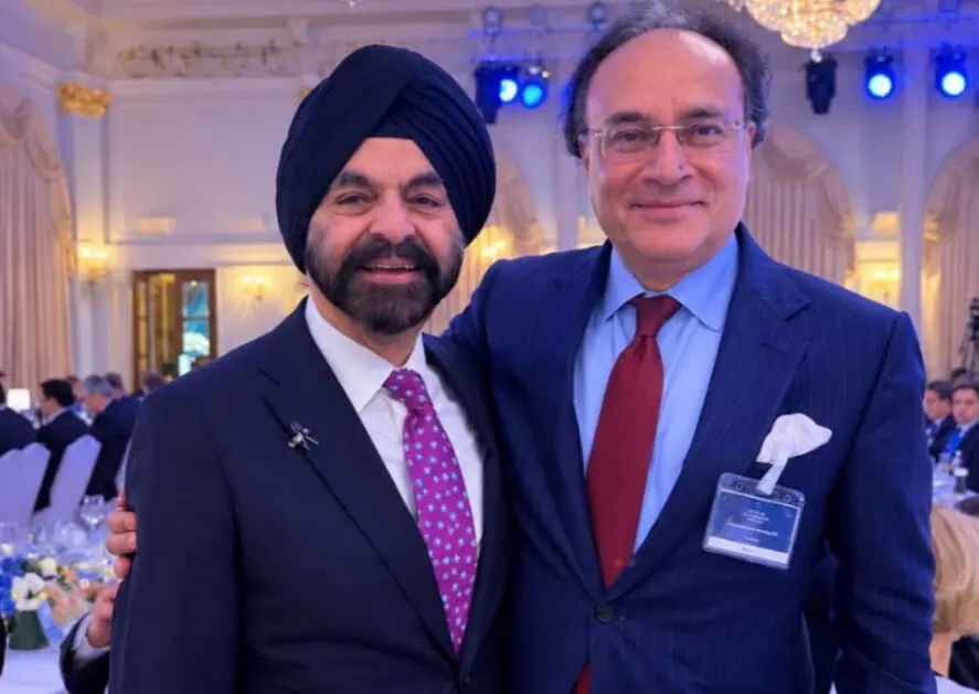Finance minister interacts with World Bank President Ajay Banga in Bangkok