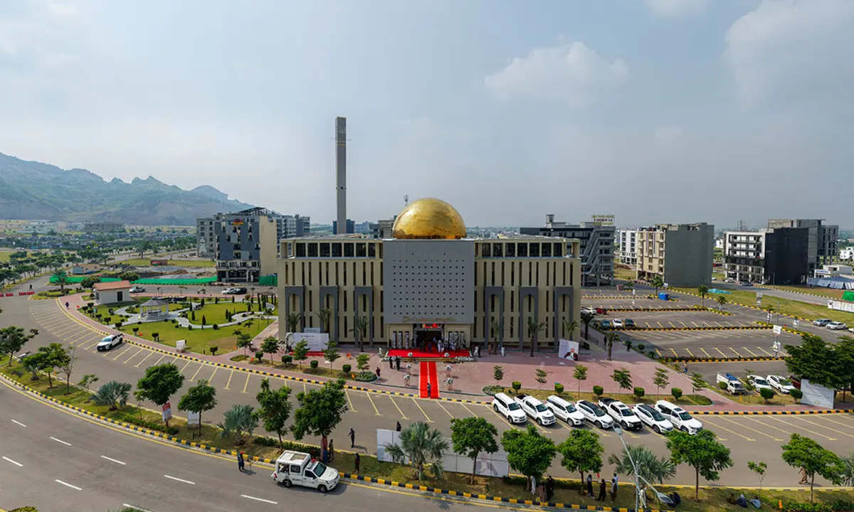 Jamia Masjid Hazrat Ali (R.A.) inaugurated at Faisal Hills, region's second-largest mosque after Faisal Mosque