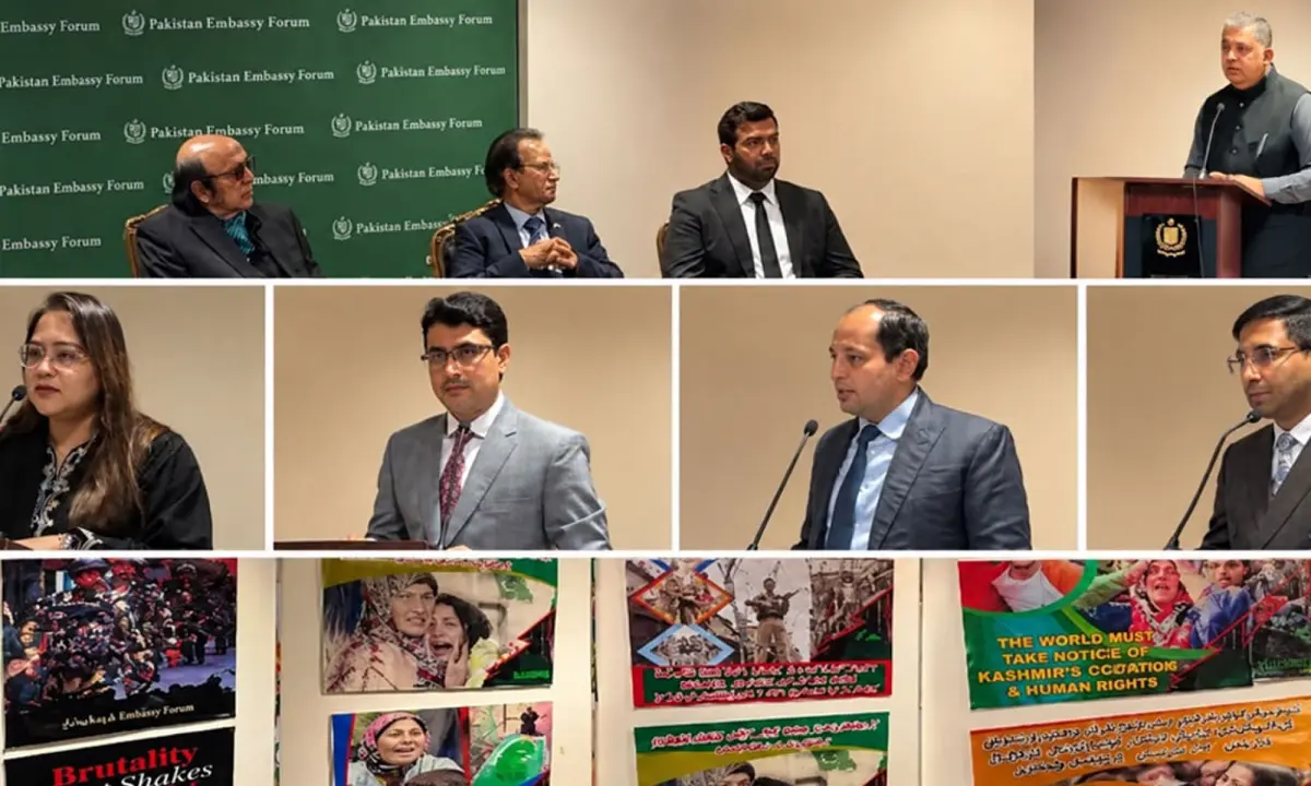 Washington: Embassy of Pakistan commemorates Kashmir Black Day event-27th Oct 2026