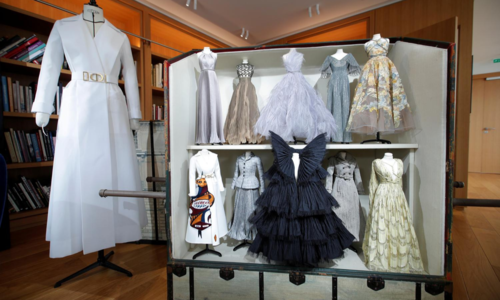 Dior unveils post-lockdown collection with miniature mannequins Dior unveils post-lockdown collection with miniature mannequins