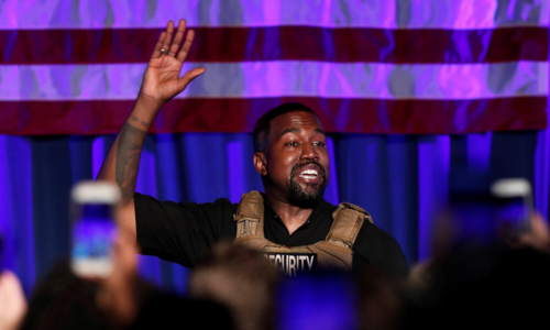 A tearful Kanye West launches presidential campaign with rambling rally A tearful Kanye West launches presidential campaign with rambling rally