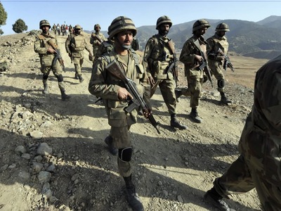 Three soldiers martyred