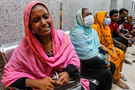 Gas pipeline blast kills 13 worshippers in Bangladesh mosque