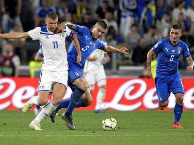 Bosnia end Italy&rsquo;s winning run in Nations League