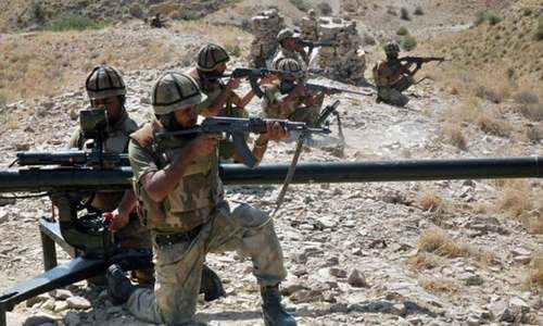 Four terrorists killed in Balochistan, multiple hideouts and administrative camps destroyed: ISPR