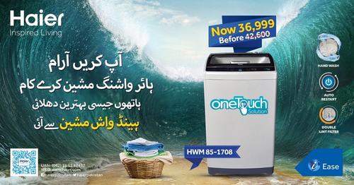 Haier Handwash Machine for A Hassle-Free Laundry Day