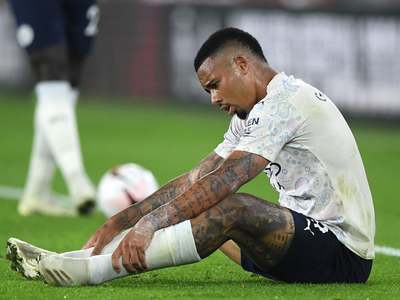 Man City's injured Jesus ruled out of Brazil qualifiers Man City's injured Jesus ruled out of Brazil qualifiers