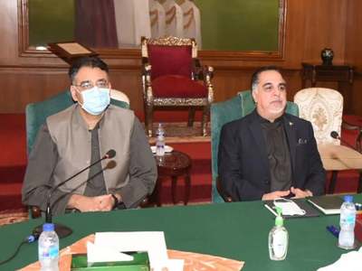 MQM-P delegation calls on Governor Sindh, Asad Umar