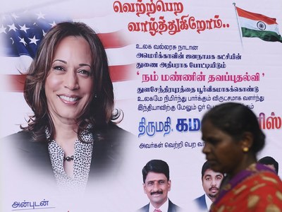 Prayers for Kamala Harris at ancestral Indian village