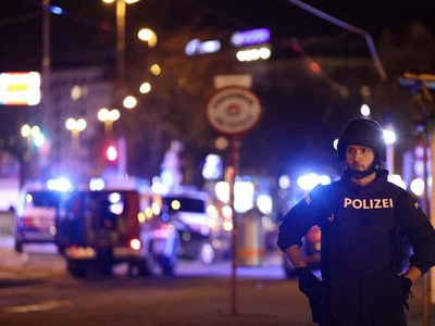 Austrian police arrest 14 in dragnet after gunman kills four on rampage