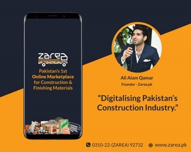 Zarea.pk digitalises the $30 billion Housing Construction Industry in Pakistan