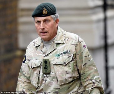 Global uncertainty could risk World War Three , says UK military chief