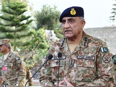 COAS reiterates utmost support to Kashmir cause